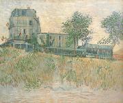 The Restaurant de la Sirene at Asnieres (nn04), Vincent Van Gogh